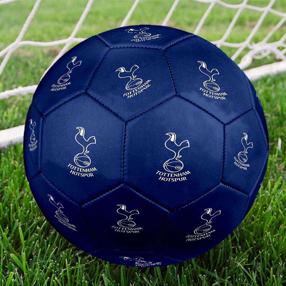 Футбольный мяч размера 5 на тему Tottenham Hotspur, подходит как для игры в помещении, так и на улице, отличный подарок для всех.