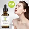 Vitamin E Facial Oil Deep Hydrating and Nourishing Skin Serum for Fine Lines and Radiance 30ML Glass Dropper for Men and Women