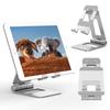 Tablet Stand Aluminum Holder Angle Adjustable Tabletop Vertical Stand Made of Alloy Tabletop for Games Gaming YouTube Video Charging Table Desk Stand