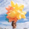 18-inch Wavy Heart-shaped Aluminum Film Balloon Birthday Photo Store Atmosphere Decoration Balloon