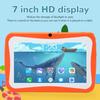 Уютный детский планшет Планшет для детей Android 4 ГБ 32 ГБ 128 ГБ Двойная камера 7-дюймовый 8.0, ОЗУ, Хранилище, Четырехъядерный, Bluetooth, WiFi, 5500 мАч, Расширяемый,