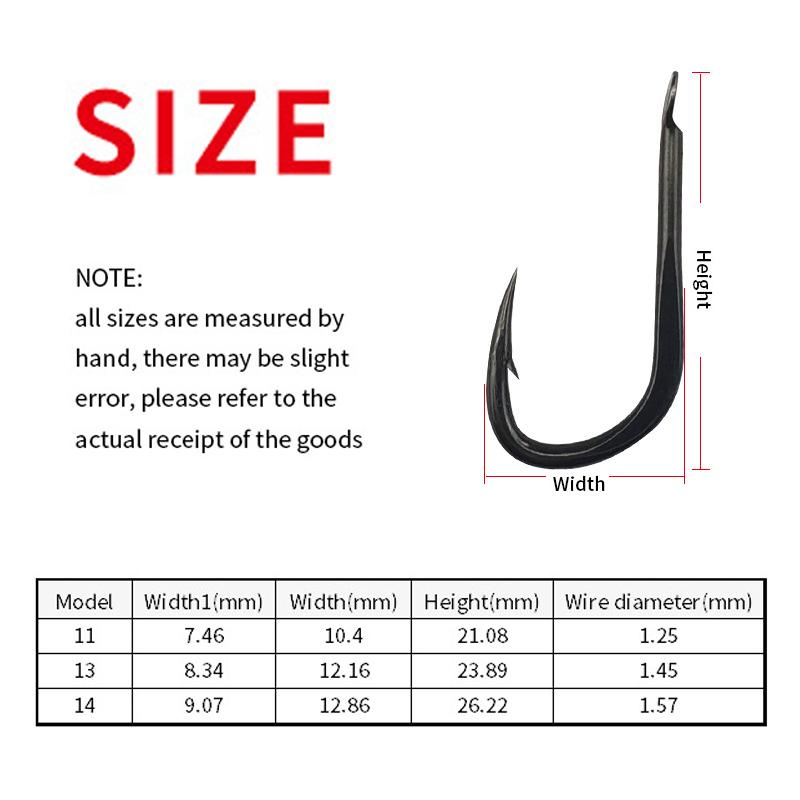 10 шт. наборы крючков для морской рыбалки, нижние рыболовные крючки, вогнуто-выпуклые, усиленные, и крючок Mother Hook, рыболовные снасти, рыболовные приманки