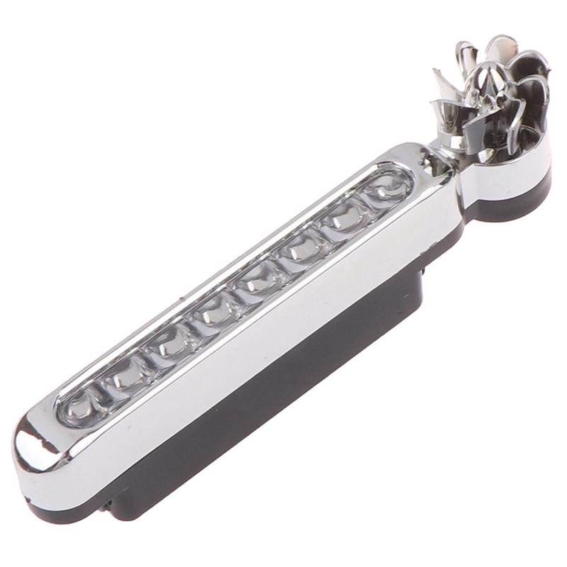 1 шт. 8 светодиодных автомобильных дневных ходовых огней Drl с питанием от ветра, противотуманные предупредительные автомобильные фары