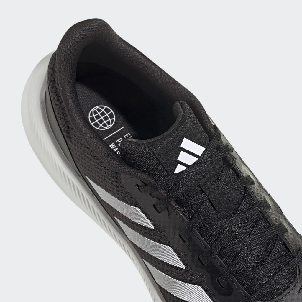 Кроссовки для бега Core Runner RUNFALCON LSI57 Core Black cm [Adidas] 3.0 Мужские черные/Обувь белая/Core (HQ3790) 27,0