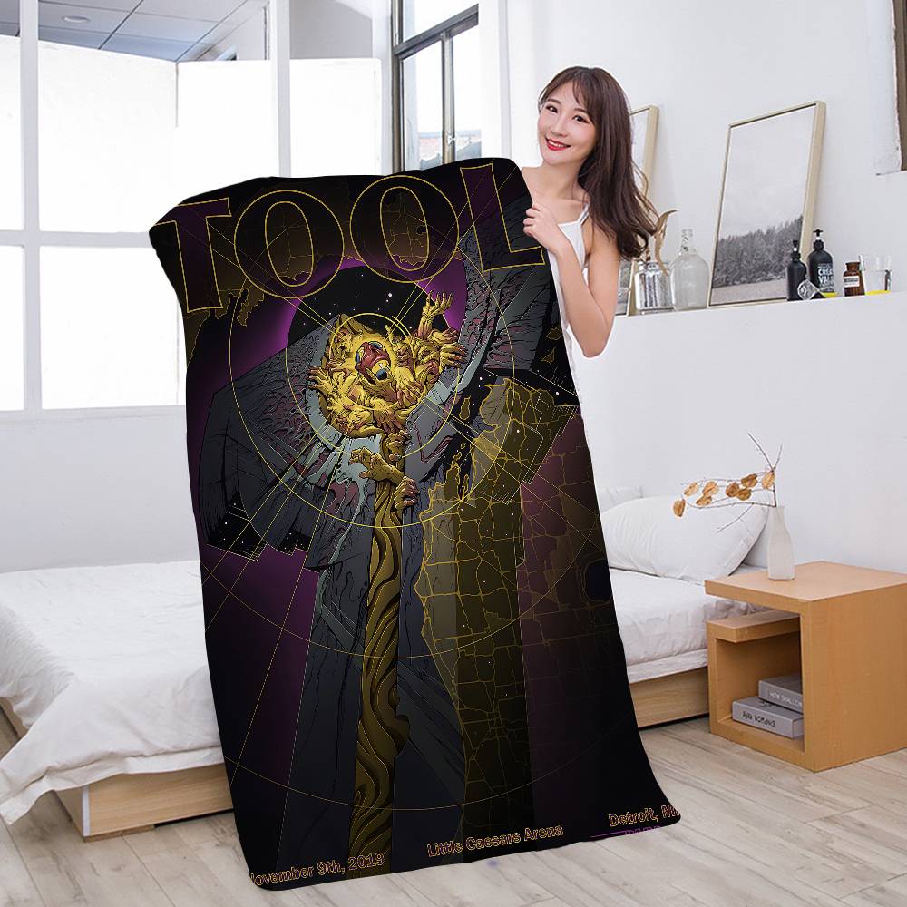 Tool Band Lollapalooza in Texas Microfiber Beach Towel Absorbent Quick dry Soft Yoga Swimming Resort Mountain Climbing Towel