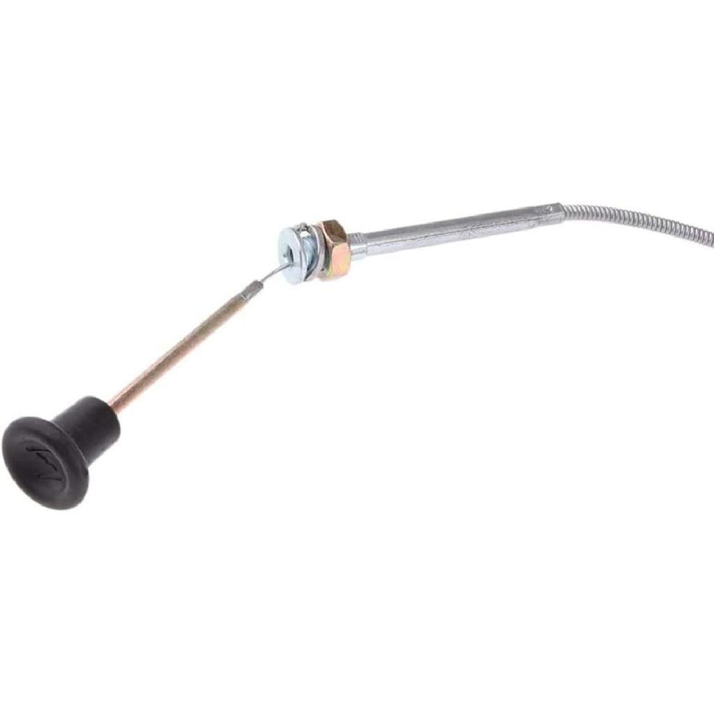 Choke Cable, 237 Rotary Universal Push Pull Control Cable, 63 Inch Inner 60 Inch Conduit (2-3/4 Inch Travel) With Heavy Duty Outer Shealth