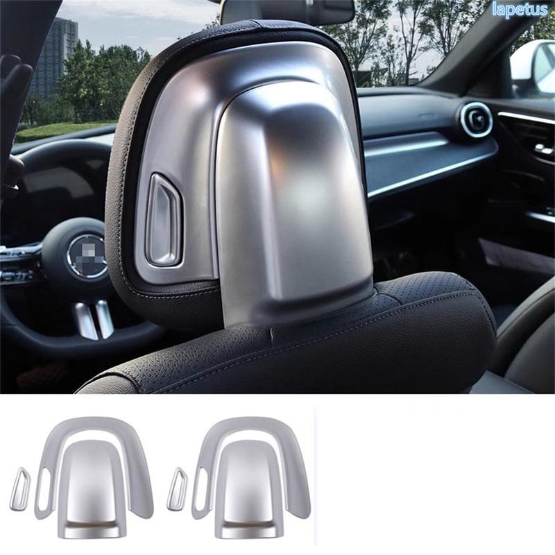 For Benz C Class W206 , GLC X254 , E Class W214 2024-2025 Front Seat Headrest Switch Button Cover Trim