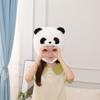 Hat Long-haired Panda Headgear Hat, Photo Props, Cartoon Headgear, Performance Props