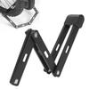 Bike Folding Lock Prevent Theft Waterproof Rust Proof Foldable Bicycle Lock for Electric Bike Motorcycle Black