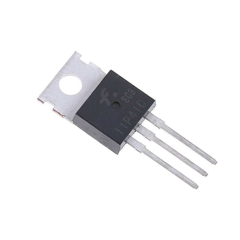 10 шт. транзисторов Tip41C Tip41 NPN TO-220 высокого качества