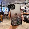 Роскошный прозрачный чехол для телефона с блестками и конфетами для iPhone 11 12 13 Pro Max XS X XR 7 8 Plus SE мини противоударный чехол