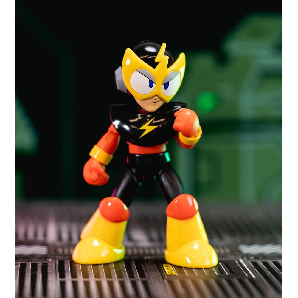Jada Toys Рокмен 4-дюймовая фигурка Электрического Человека Волна 2 1:Масштаб 1/12 Более 15 точек артикуляции Сменные кисти Голова Молния Аксессуары