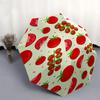 1pc Tomato Pattern Design Umbrella with Plastic Handle,Compact & Stylish,Cartoon Pattern,Outdoor UmbrellaPT314
