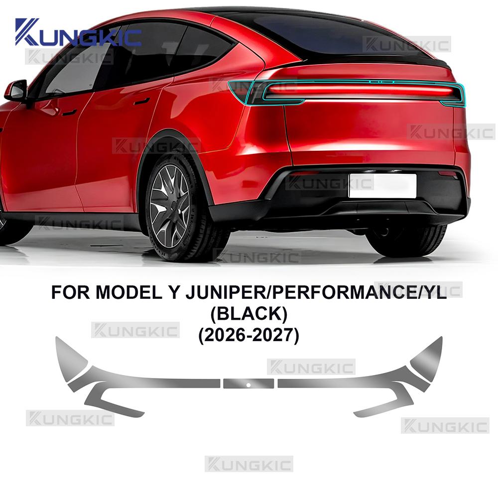 TPU for Tesla Model YL Y L Y Juniper Premium Performance Launch 2025 2026 Car Headlight Tail Film Protection Anti-scratch