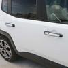 Наклейки на дверные ручки автомобиля, декоративные наклейки для Jeep Renegade 2016 года, внешние аксессуары