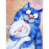 Full 5D Diy Diamond Painting Cartoon Cat Hugging Diamond Embroidery Full Lay Cross Stitch Home Decor Handmade Gift