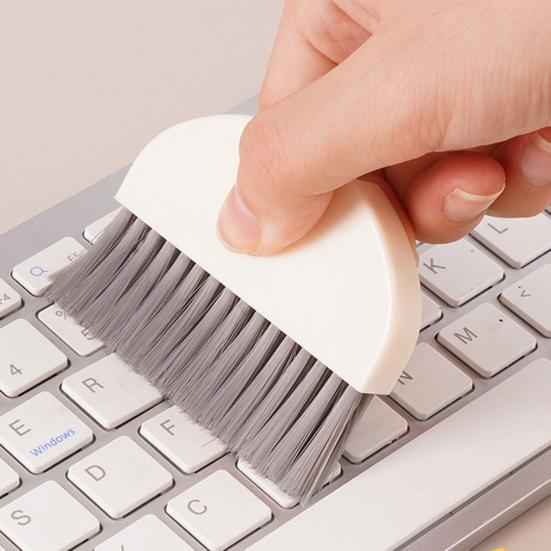 Настольное мусорное ведро Милое мусорное ведро с мини-щеткой для уборки Забавные колбасные губы Маленький мусорный бак для офисного стола туалетного столика