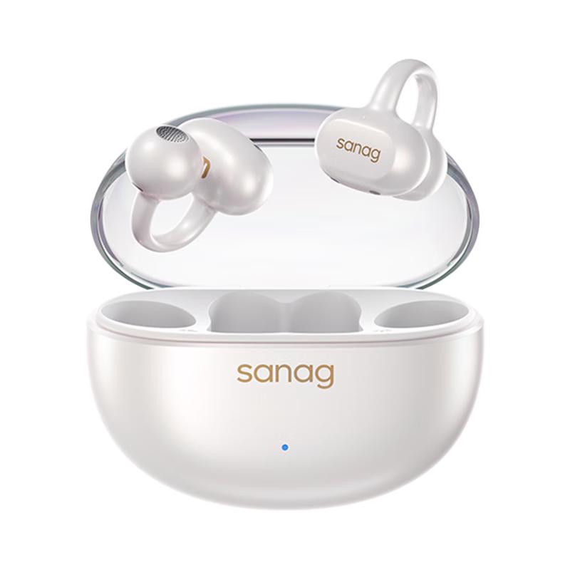 Bluetooth-гарнитура SANAG S6S Nova с клипсой для уха
