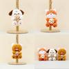 Adorable Cartoon Dog Plush Toy Cute Stuffed Animal Keychain Bag Charm