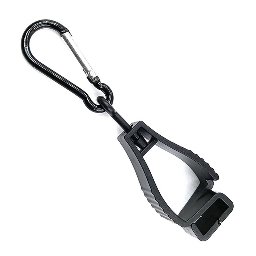 10 шт. держателей для рабочих перчаток, черные, пластиковые, легкоочищаемые, портативные, многоразовые, компактные, зажимы для захвата перчаток