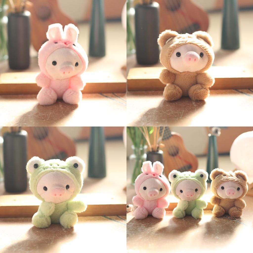 Pig Keychain Plush Stuffed Pp Cottontoy Portable Backpack Decor Kids For