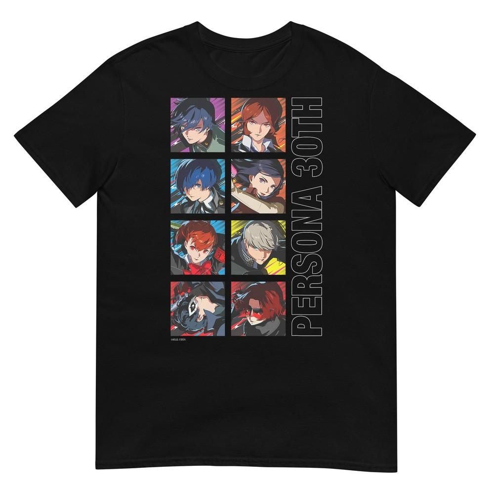 Футболка Atlus Persona 30th Protagonist Series Legacy Stack