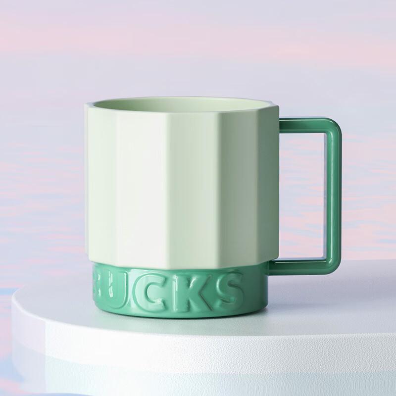 Керамическая кружка Starbucks Geometric Green 450 мл