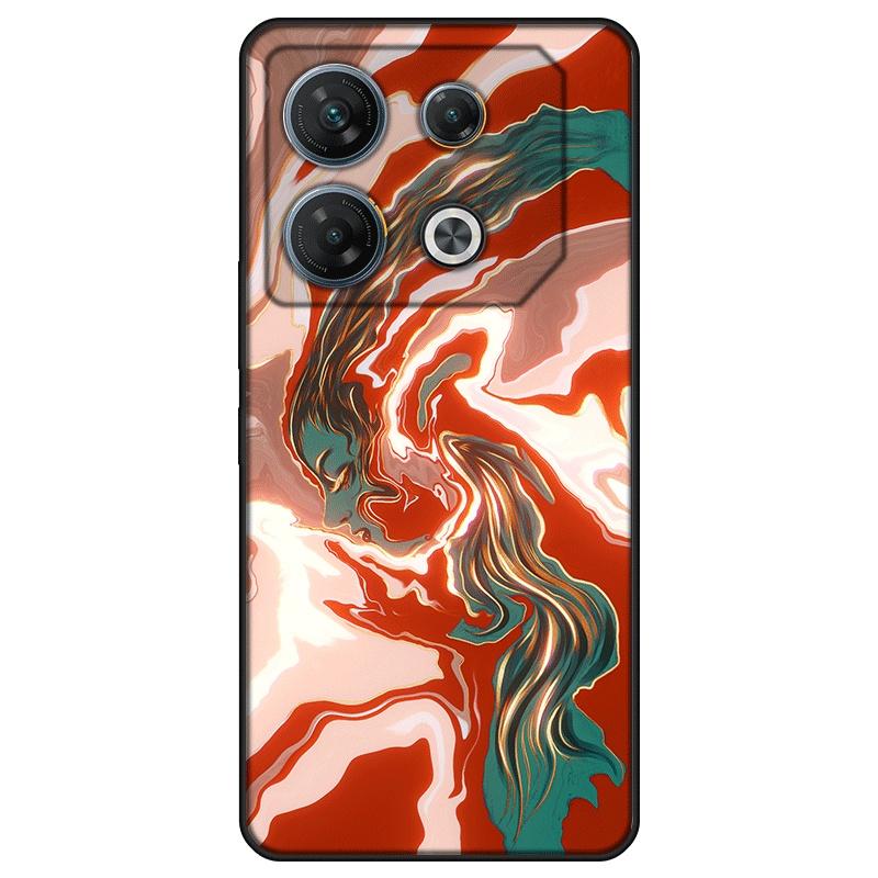 Мягкий силиконовый чехол для Infinix GT 10 Pro, окрашенная задняя крышка из ТПУ, чехол для Infinix GT 10 Pro