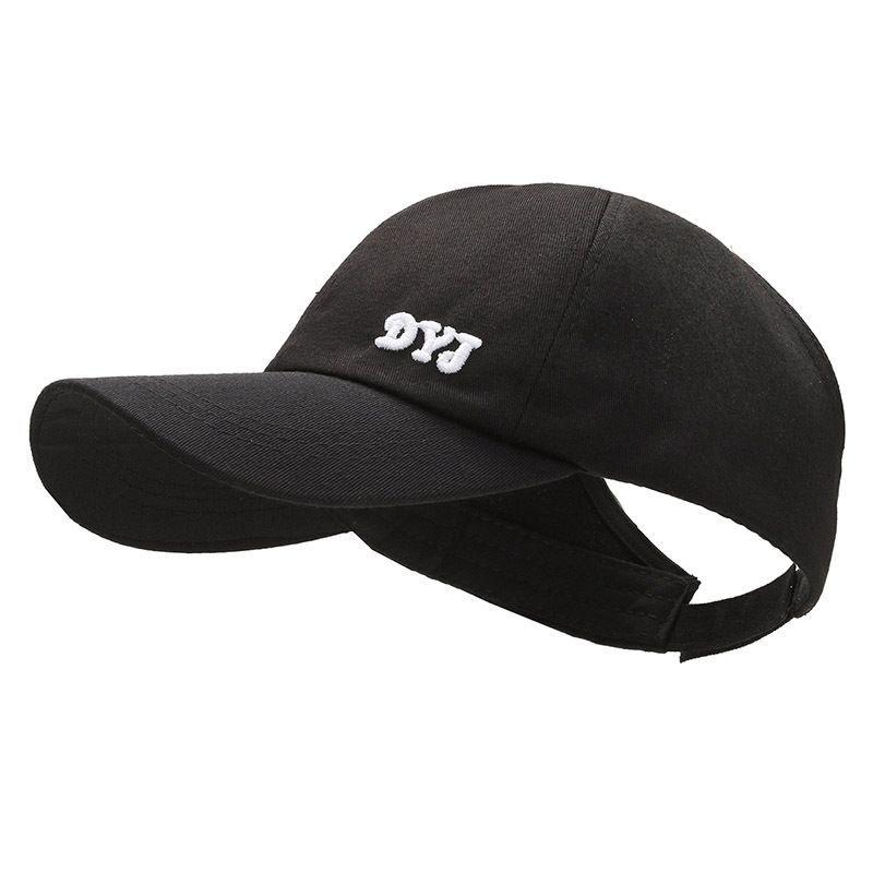 Summer New Style Breathable Hollow Top Baseball Cap for Women That Can Be Tied Into a High Ponytail To Show Off the Face, Small Sun Hat for Women