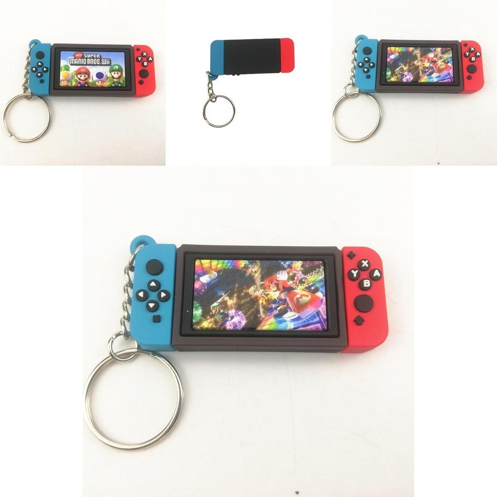 Супер Марио Switch Игровая Консоль Модель Брелок Подвеска Брелок Для Детей Подарки Рождество