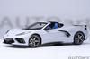 AUTOart Scale Chevrolet Corvette Stingray Z51 Gray Metallic Finished Model 1/18 (C8)