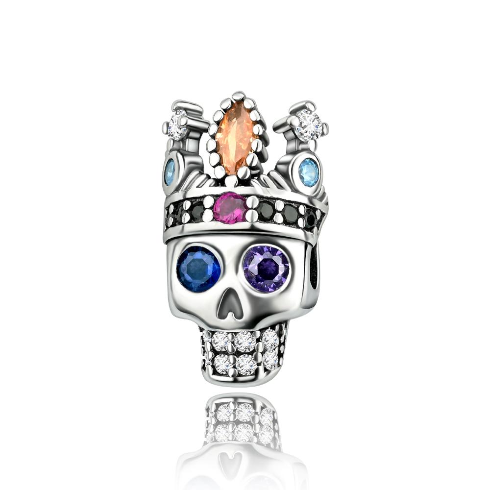 Классические медные бусины «Король леса» и блестящая подвеска-корона подходят для браслета и ожерелья. Красивые ювелирные подарки