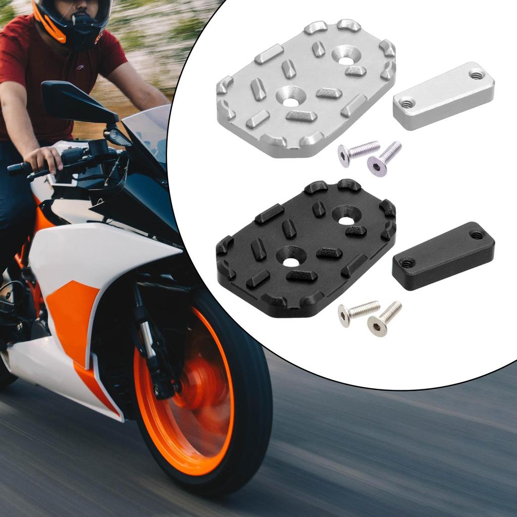 Motorcycle Brake Pedal Extender Aluminum Alloy for Honda CB400x CBR400R , Enhanced Grip Safety Accessories Simple Assembly