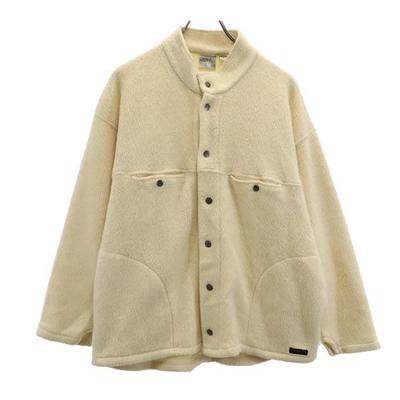 Куртка Bore Fleece с длинным рукавом S Цвет слоновой кости Логотип Для улицы Мужская Б/у