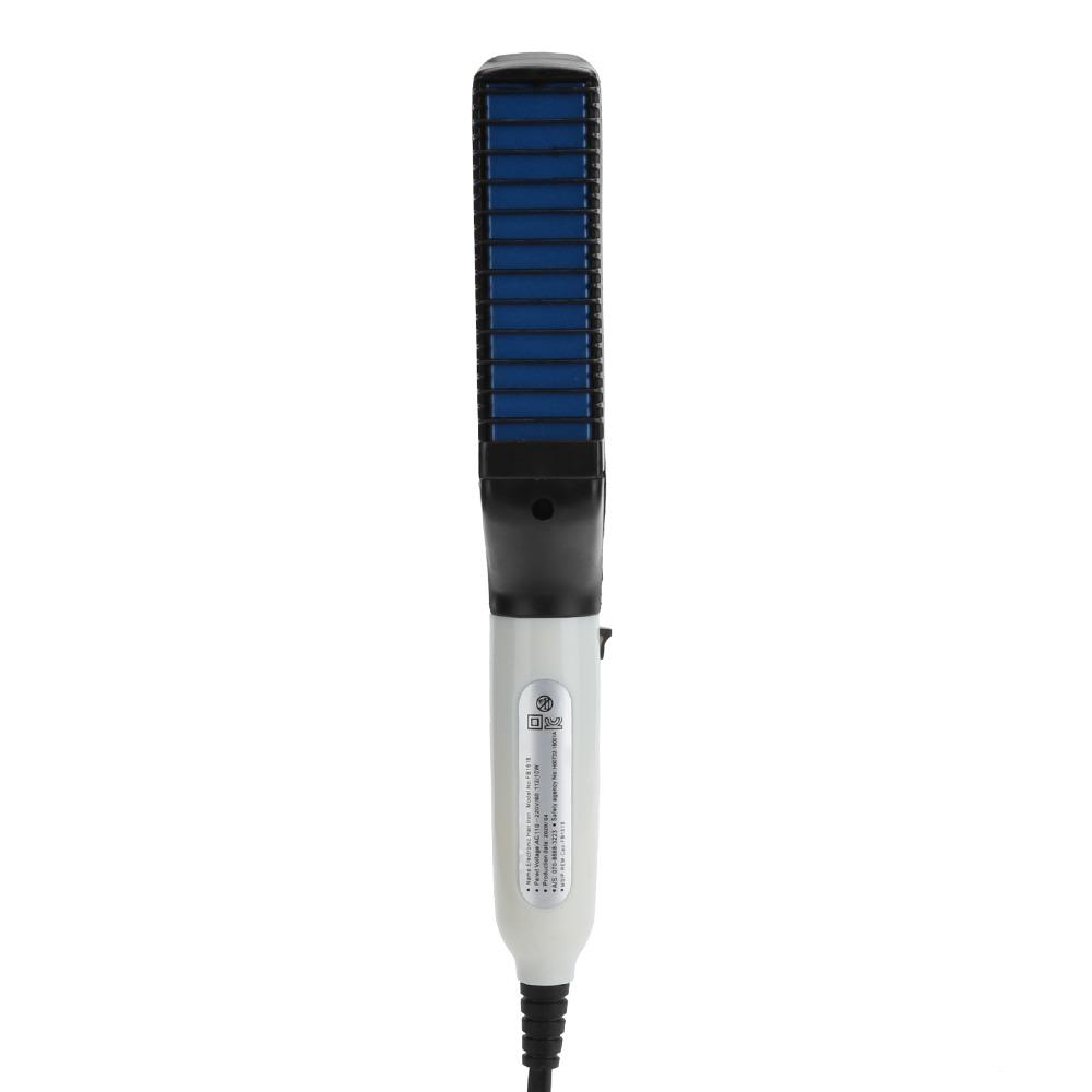 Fast Heating Hair Styling Comb Brush Multi-Functional Beard Comb Electric Hair Comb Brush  For Men