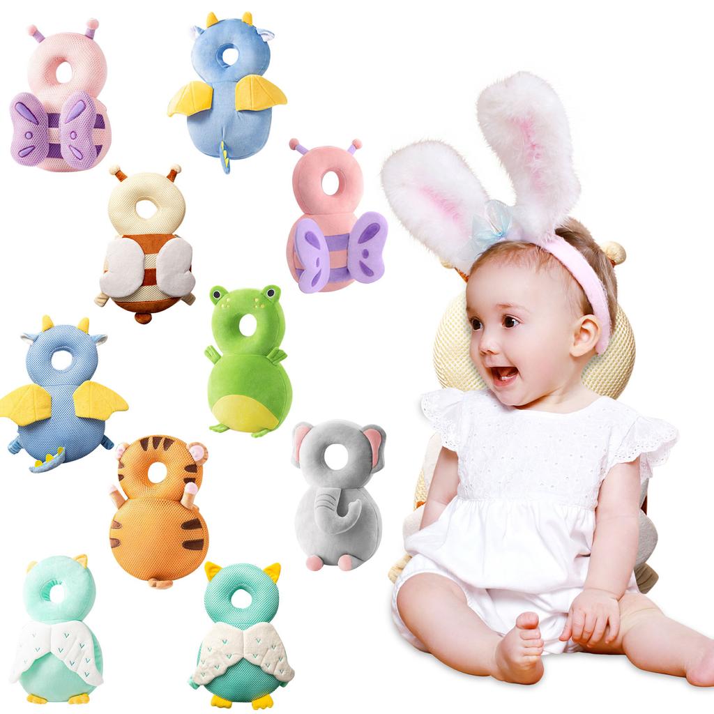 Защитные ходунки, регулируемая голова ребенка для малышей, рюкзак с защитной подушкой на 5-24 месяца, ребенок учится ходить ползать, подушка для головы ребенка