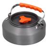 1.1L Portable Aluminium Alloy Water Kettle Teapot Coffee Pot Outdoor Camping Supplies
