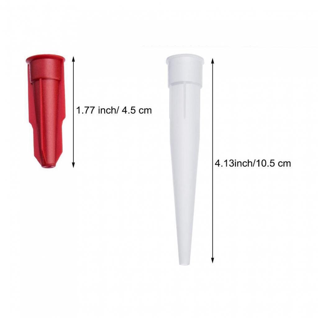 Tube Nozzle Cap Re-sealable Replacement Silicone Spare Nozzles