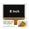 8 Inches Radio Touch-Screen Glass Digitizer DJ080PA-01A For Chevrolet Silverado