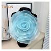 Corsage 3D Flower Applique Sweater Dress Blouse Decor DIY Stitching Patch Clothing Accessories Wedding Party Clothes Adornment