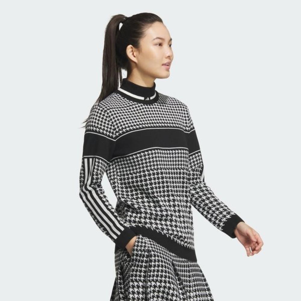 Adidas GolF 2024 F W Женский пуловер с длинным рукавом из жаккардового трикотажа Primeknit Im7275