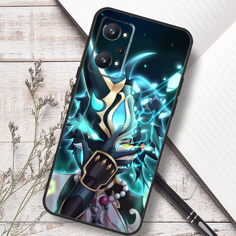 Чехол Xiao Genshin Impact для Realme GT 7 Pro 6 5 GT 6T C67 C61 C55 C53 C51 C21Y C25S C75 10 11 12 13 14 Pro Plus
