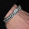 Morooki Original Design European American Trendy Simple Micro Set Square Crown Handmade Men Bracelet Accessories Set
