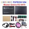 Online Master EU 0475 FGTech V54 Galletto 4 Полная поддержка чипов BDM Полная функция Fg Tech V54 Автоматический чип-тюнинг ЭБУ OBD FG-TECH