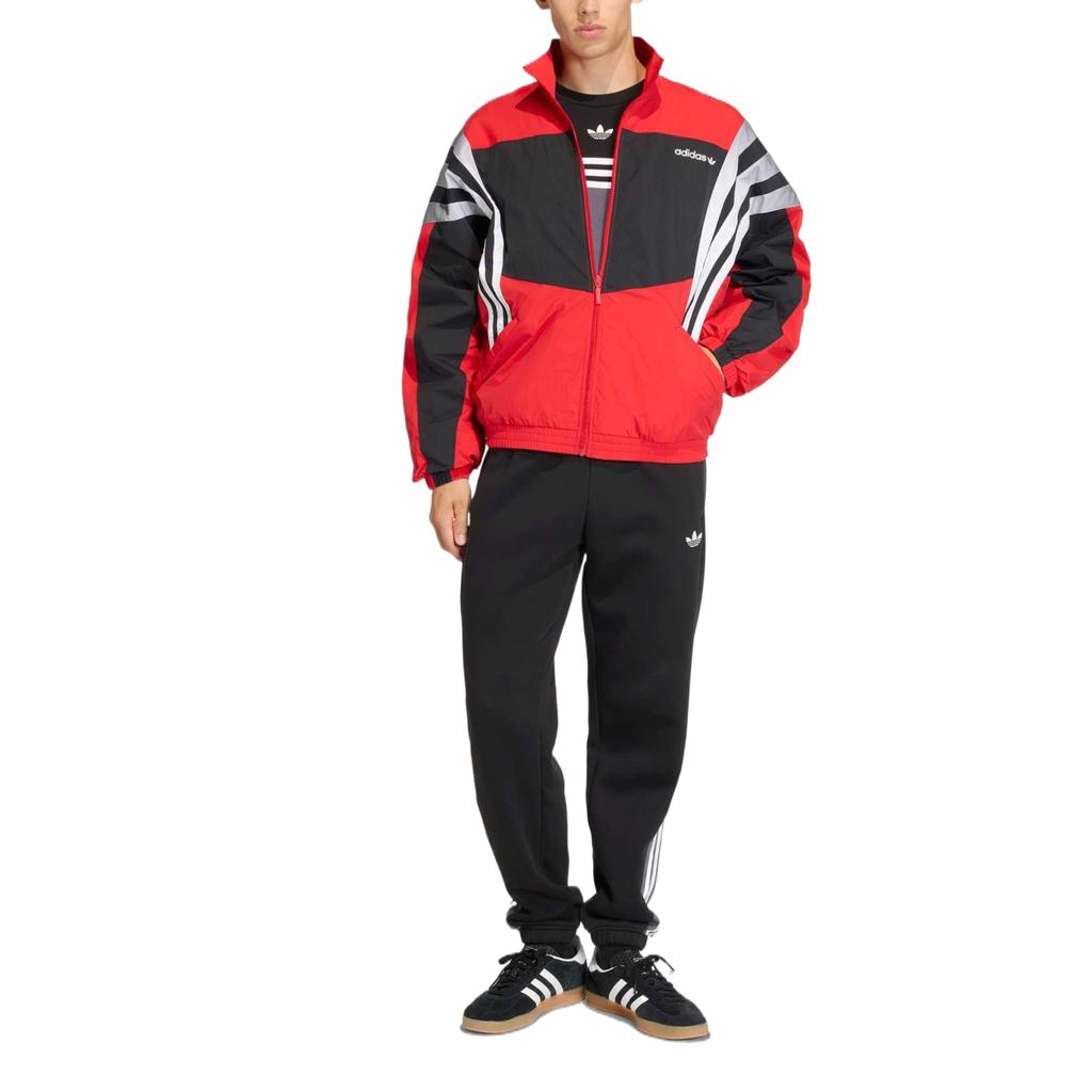 adidas Мужская куртка Originals Track Santiago Sports с воротником-стойкой, на молнии, с длинным рукавом, куртки KS8327