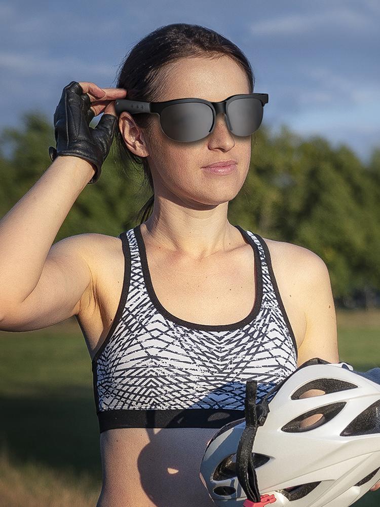 Умные очки с искусственным интеллектом для перевода, совместимые с Bluetooth 5.4, беспроводные солнцезащитные очки, музыкальные солнцезащитные очки для мужчин и женщин