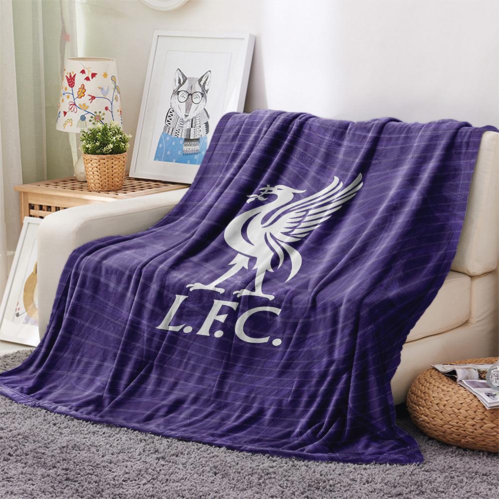 Liverpool Football Club2 Flannel Blanket, High quality Comfortable for All Seasons, Home Decor, Warmth and Comfort