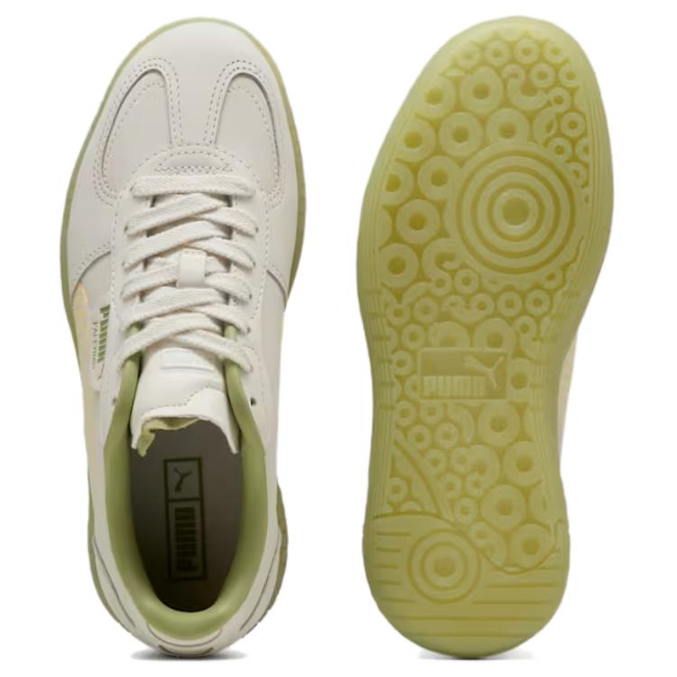 Puma Palermo Moda Vapor серые успокаивающие зеленые женские кроссовки кремово-ванильные 401435-01