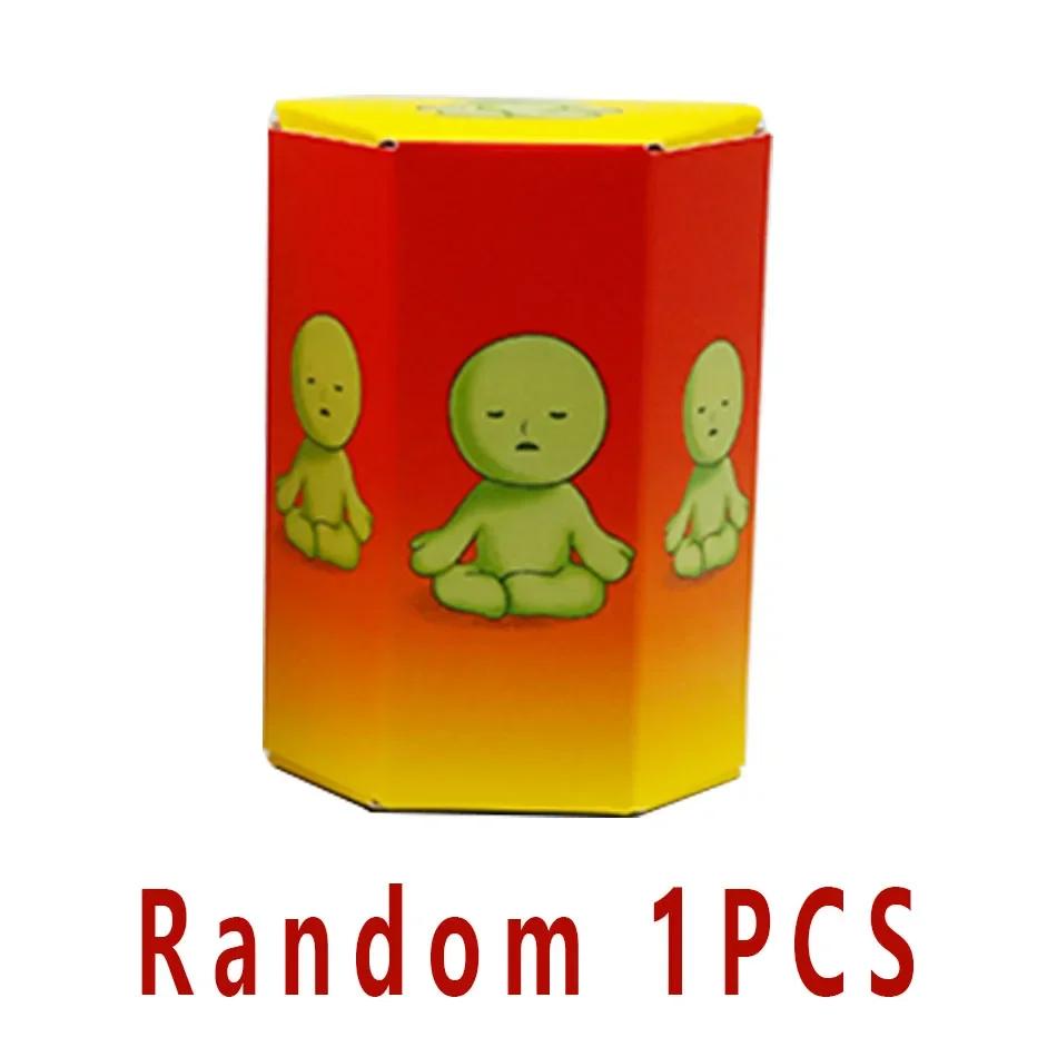 New SMISKI Blind Box Noctilucent Green Doll Mystery Box Action Figures Decoration Fans Children Christmas Birthday Gift