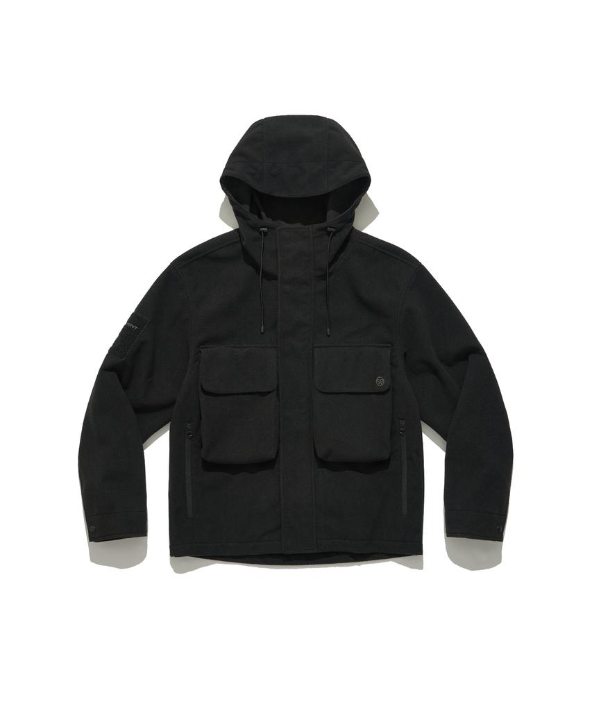 Helement Perfect Windproof Fleece Jacket (Black)